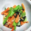 nonopeko's cooksnap of when they made 簡単１品♡小松菜と人参のツナ炒め.
