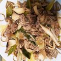 プクこ's cooksnap of when they made かんたん！牛肉と長ねぎのバターポン酢炒め.