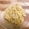 クックOKQWJ8☆'s cooksnap of when they made トロトロがたまらん♪ツナと卵の和風パスタ.