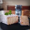 inyako's cooksnap of when they made ブルーベリーホイップのビスケットケーキ.