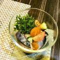 ♡ひな祭り♡'s cooksnap of when they made 素敵おつまみ♪しめ鯖 和膳カクテル.
