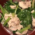 あっきーくろぴー's cooksnap of when they made わが家定番☆ほうれん草と豚バラの常夜鍋.