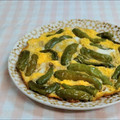 umemodoki's cooksnap of when they made ほっとする☆万願寺とうがらしの卵とじ♪.