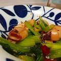 たんこたんきち's cooksnap of when they made 隠し味公開♡イカと小松菜のバター醤油炒め.