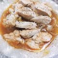 ねぞろ's cooksnap of when they made 電子レンジで新玉ねぎとむね肉の塩麹蒸し.