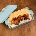 サキコバ's cooksnap of when they made 簡単手抜き♪焼き鳥丼弁当.