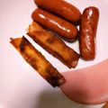 スズリン's cooksnap of when they made 餃子の皮◎チーズ・ソーセージ巻き.