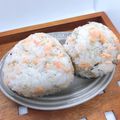 まこさんど's cooksnap of when they made ☆シャケとちりめんじゃこのおにぎり☆.