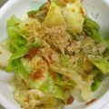 由芽15's cooksnap of when they made 簡単副菜☆キャベツの梅肉和え.
