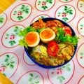 komutatata's cooksnap of when they made 豆腐と鶏そぼろのトマトあんかけライス.