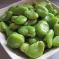 ｒｕｒｉｉｒｏ's cooksnap of when they made そら豆茹でたあとシワにならない方法♪.