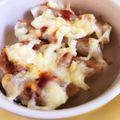 chocoraママ's cooksnap of when they made 余った餃子を洋風リメイク！チーズ焼き.