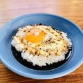 ねっちゃんっ's cooksnap of when they made 1人ランチに♡超簡単な激ウマ目玉焼き丼♪.