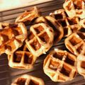 しゅうゆうけいはる母's cooksnap of when they made ＊クリームチーズワッフル＊.
