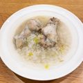 あゆフチ's cooksnap of when they made サムゲタン風中華粥☆鶏手羽元と長ネギで☆.