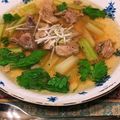 gokenin's cooksnap of when they made 牛スジとセロリのスープ★圧力鍋.