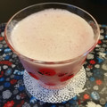 ☆hikonyan☆'s cooksnap of when they made ♡いちごヨーグルトスムージー♡カフェ気分.