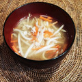 ｊｏｃｏｍｏｍｏｌａ's cooksnap of when they made こく旨☆モヤシと挽き肉のお味噌汁.