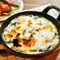 ✳︎izumi✳︎'s cooksnap of when they made 小松菜と茹でたまごのグラタン.