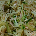 ごんべい君's cooksnap of when they made もやしとハムきゅうりのさっぱり中華和え☆.