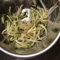 クックZ8J4H4☆'s cooksnap of when they made もやしと胡瓜のナムル.