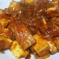 ま‎⑅⃝り's cooksnap of when they made 節約します！厚揚げと玉ねぎのカレー炒め.