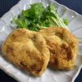いなばっくす☆'s cooksnap of when they made おつまみに♪きのことねぎの揚げ包み焼き！.