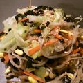 colღ's cooksnap of when they made §　　黒いチャプチェ　　§.