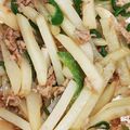 クックQ4ZSFT☆'s cooksnap of when they made じゃがいもとピーマンのツナ炒め.