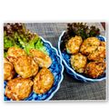 39fumama＊'s cooksnap of when they made 蓮根が好きだから〜蓮根あられ団子✨.
