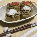 usekko's cooksnap of when they made おいなりさん！？中はお蕎麦★そばいなり.