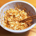 いもいも0912's cooksnap of when they made もやしとササミのピリ辛和え.