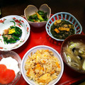 吉祥子's cooksnap of when they made 秋たっぷり♡『鮭ときのこの炊き込みご飯』.