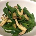 Sak2o's cooksnap of when they made 簡単！ピーマンぶなしめじナムル.