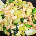 ☆とらねこトラちゃん's cooksnap of when they made 青梗菜＆あげのオイスター卵炒め.