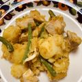 たいちん☆'s cooksnap of when they made 鶏とジャガイモのカレー風味マヨ炒め.