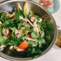 寿生也's cooksnap of when they made エスニック風！パクチーとエビのサラダ.