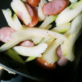 ふぁんたにゃん's cooksnap of when they made さっと簡単！セロリとソーセージのマヨ炒め.