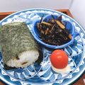 まこさんど's cooksnap of when they made 持ち昆布&鰹みりん焼オニギリ.