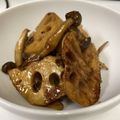 ぐりるび's cooksnap of when they made しゃきしゃきレンコンのニンニクバター醤油.