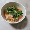 よちりん's cooksnap of when they made サーモン山かけ丼.