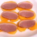 ♦︎くぅ〜こ♦︎'s cooksnap of when they made のせるだけ！柿と鴨ハムの前菜♪.