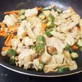 msahyuu's cooksnap of when they made 豚肉とオクラのオイマヨ炒め.