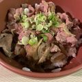 ☆Municoco☆'s cooksnap of when they made 肉じゃがの残り汁でリメイク！牛丼！.