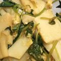 ひぃちゃんひー's cooksnap of when they made 筍と卵と三つ葉の炒め物.