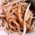 チョコ♪ミント's cooksnap of when they made ピリ辛もやし.