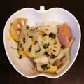 ゴロみかん's cooksnap of when they made 蓮根エリンギペペロン風チーズ(簡単).