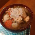 お山のエイ's cooksnap of when they made おばあちゃん直伝の味噌けんちん汁.