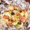 みんみのキッチン's cooksnap of when they made グリルで作る！もちピザ.