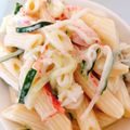 KAORULALA's cooksnap of when they made カニカマときゅうりのマカロニサラダ☆.